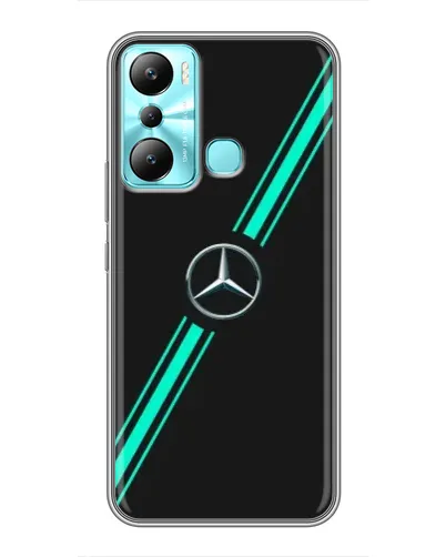 Чехол для Infinix Hot 20i (X665E) с картинкой «Спортивные линии Mercedes» Чехол для Infinix Hot 20i (X665E) с картинкой «Спортивные линии Mercedes»