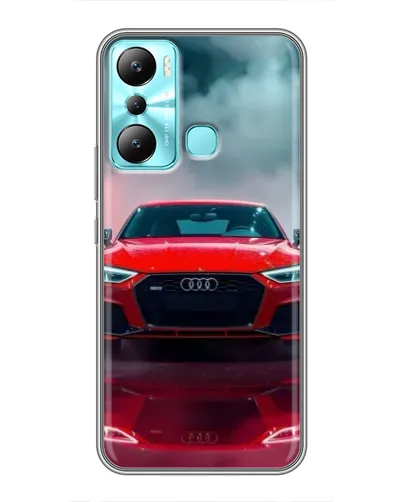Чехол для Infinix Hot 20i (X665E) с картинкой «Audi RS — красный стиль» Чехол для Infinix Hot 20i (X665E) с картинкой «Audi RS — красный стиль»