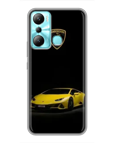 Чехол для Infinix Hot 20i (X665E) с картинкой «Lamborghini желтый акцент» Чехол для Infinix Hot 20i (X665E) с картинкой «Lamborghini желтый акцент»