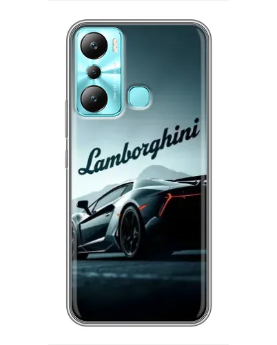 Чехол для Infinix Hot 20i (X665E) с картинкой «Классическая надпись Lamborghini» Чехол для Infinix Hot 20i (X665E) с картинкой «Классическая надпись Lamborghini»