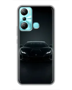 Чехол для Infinix Hot 20i (X665E) с картинкой «Черный Lamborghini Aventador» Чехол для Infinix Hot 20i (X665E) с картинкой «Черный Lamborghini Aventador»