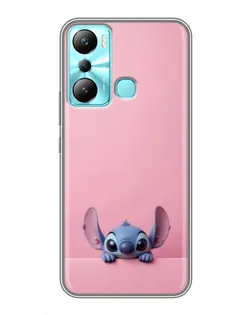 Чехол для Infinix Hot 20i (X665E) с картинкой «Stitch выглядывает» Чехол для Infinix Hot 20i (X665E) с картинкой «Stitch выглядывает»