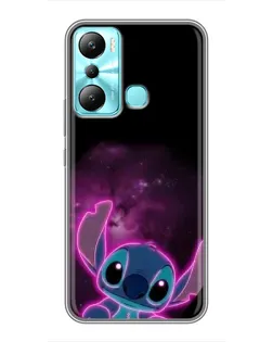 Чехол для Infinix Hot 20i (X665E) с картинкой «Неоновый Stitch» Чехол для Infinix Hot 20i (X665E) с картинкой «Неоновый Stitch»