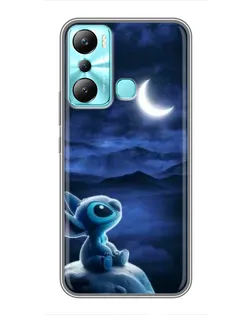 Чехол для Infinix Hot 20i (X665E) с картинкой «Лунная ночь Стича» Чехол для Infinix Hot 20i (X665E) с картинкой «Лунная ночь Стича»