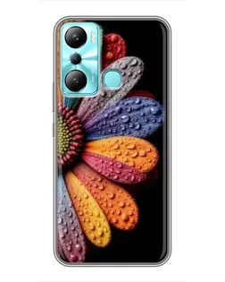 Чохол для Infinix Hot 20i (X665E) з картинкою «Райдужна квітка» Чохол для Infinix Hot 20i (X665E) з картинкою «Райдужна квітка»