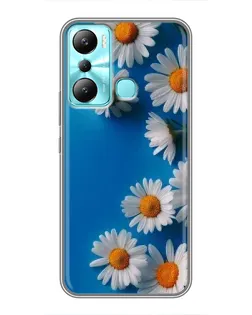 Чохол для Infinix Hot 20i (X665E) з картинкою «Білосніжні маргаритки» Чохол для Infinix Hot 20i (X665E) з картинкою «Білосніжні маргаритки»