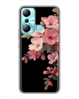 Чохол для Infinix Hot 20i (X665E) з картинкою «Рожева гілка сакури» Чохол для Infinix Hot 20i (X665E) з картинкою «Рожева гілка сакури»