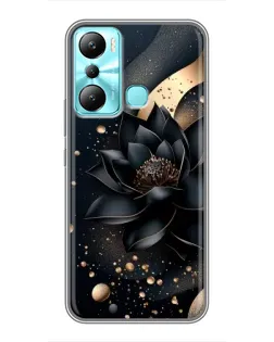 Чохол для Infinix Hot 20i (X665E) з картинкою «Чорний лотос» Чохол для Infinix Hot 20i (X665E) з картинкою «Чорний лотос»