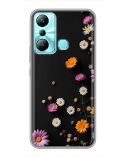 Чохол для Infinix Hot 20i (X665E) з картинкою «Квіткова композиція» Чохол для Infinix Hot 20i (X665E) з картинкою «Квіткова композиція»