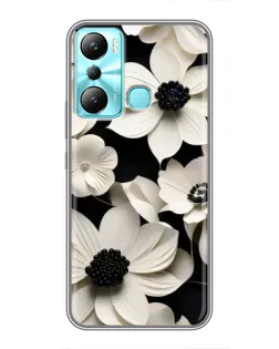 Чохол для Infinix Hot 20i (X665E) з картинкою «Об'ємні білі квіти» Чохол для Infinix Hot 20i (X665E) з картинкою «Об'ємні білі квіти»