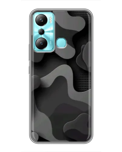 Чехол для Infinix Hot 20i (X665E) с картинкой «Темный абстрактный камуфляж» Чехол для Infinix Hot 20i (X665E) с картинкой «Темный абстрактный камуфляж»