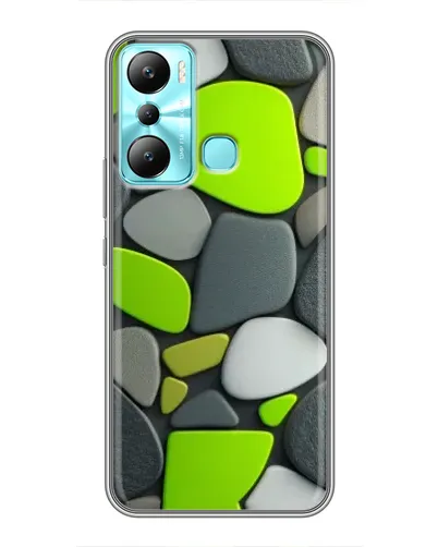 Чехол для Infinix Hot 20i (X665E) с картинкой «Яркая неоновая галька» Чехол для Infinix Hot 20i (X665E) с картинкой «Яркая неоновая галька»