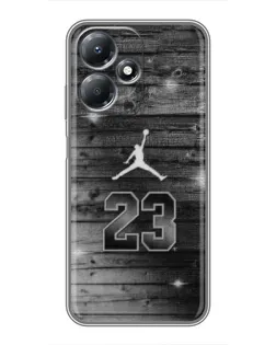 Чехол для Infinix Hot 30 Play с картинкой «Jordan Carbon 23»