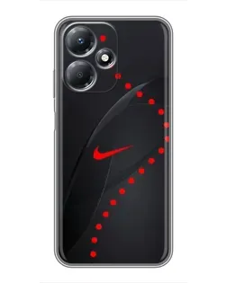 Чехол для Infinix Hot 30 Play с картинкой «Абстрактный дизайн Nike» Чехол для Infinix Hot 30 Play с картинкой «Абстрактный дизайн Nike»