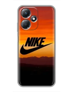 Чехол для Infinix Hot 30 Play с картинкой «Nike — вечерний горизонт» Чехол для Infinix Hot 30 Play с картинкой «Nike — вечерний горизонт»
