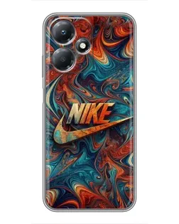 Чехол для Infinix Hot 30 Play с картинкой «Nike в абстракции» Чехол для Infinix Hot 30 Play с картинкой «Nike в абстракции»