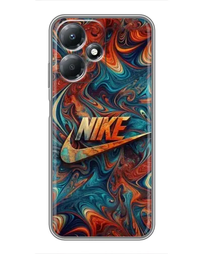 Чехол для Infinix Hot 30 Play с картинкой «Nike в абстракции» Чехол для Infinix Hot 30 Play с картинкой «Nike в абстракции»