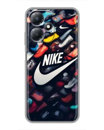 Чехол для Infinix Hot 30 Play с картинкой «Коллекция кроссовок Nike» Чехол для Infinix Hot 30 Play с картинкой «Коллекция кроссовок Nike»