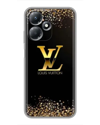 Чехол для Infinix Hot 30 Play с картинкой «LV — золотые искры» Чехол для Infinix Hot 30 Play с картинкой «LV — золотые искры»