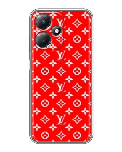 Чехол для Infinix Hot 30 Play с картинкой «Яркий паттерн LV» Чехол для Infinix Hot 30 Play с картинкой «Яркий паттерн LV»
