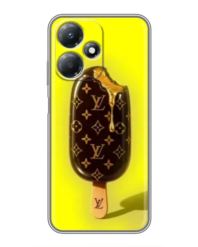 Чехол для Infinix Hot 30 Play с картинкой «Мороженое от LV» Чехол для Infinix Hot 30 Play с картинкой «Мороженое от LV»