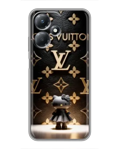 Чехол для Infinix Hot 30 Play с картинкой «Монограмма с фигурой» Чехол для Infinix Hot 30 Play с картинкой «Монограмма с фигурой»