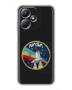 Чехол для Infinix Hot 30 Play с картинкой «NASA — эмблема миссии» Чехол для Infinix Hot 30 Play с картинкой «NASA — эмблема миссии»