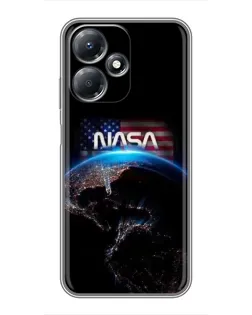 Чехол для Infinix Hot 30 Play с картинкой «Земля из космоса NASA» Чехол для Infinix Hot 30 Play с картинкой «Земля из космоса NASA»