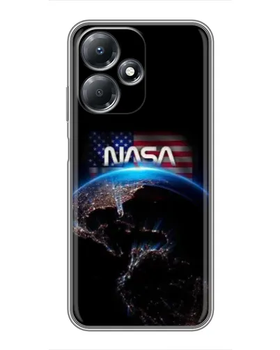 Чехол для Infinix Hot 30 Play с картинкой «Земля из космоса NASA»