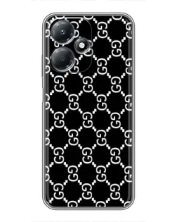 Чехол для Infinix Hot 30 Play с картинкой «Gucci — сетчатый паттерн» Чехол для Infinix Hot 30 Play с картинкой «Gucci — сетчатый паттерн»