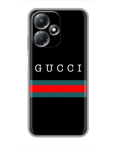 Чехол для Infinix Hot 30 Play с картинкой «Gucci — красный пояс»