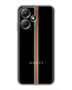 Чехол для Infinix Hot 30 Play с картинкой «Gucci — строгая линия»