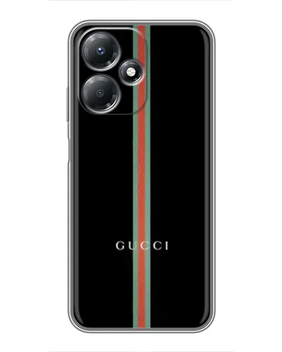Чехол для Infinix Hot 30 Play с картинкой «Gucci — строгая линия» Чехол для Infinix Hot 30 Play с картинкой «Gucci — строгая линия»