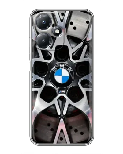 Чехол для Infinix Hot 30 Play с картинкой «BMW — деталь диска»