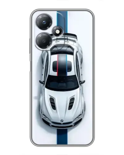 Чехол для Infinix Hot 30 Play с картинкой «Вид сверху — BMW M»