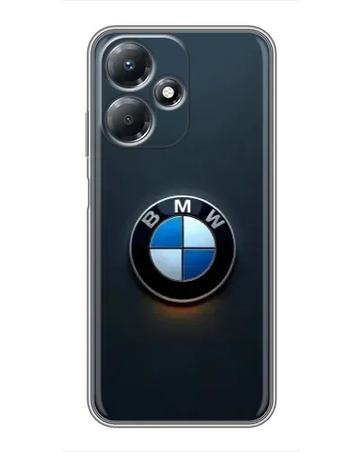 Чехол для Infinix Hot 30 Play с картинкой «Логотип BMW — минимализм»