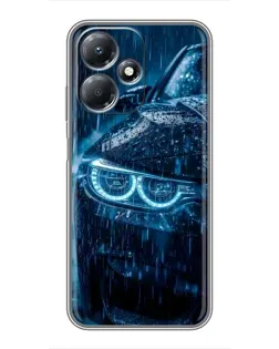 Чехол для Infinix Hot 30 Play с картинкой «BMW под дождем» Чехол для Infinix Hot 30 Play с картинкой «BMW под дождем»