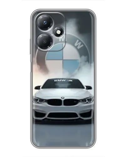 Чехол для Infinix Hot 30 Play с картинкой «BMW в белом дыму» Чехол для Infinix Hot 30 Play с картинкой «BMW в белом дыму»