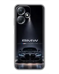 Чехол для Infinix Hot 30 Play с картинкой «BMW сквозь ночной город» Чехол для Infinix Hot 30 Play с картинкой «BMW сквозь ночной город»