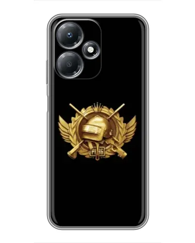 Чехол для Infinix Hot 30 Play с картинкой «PUBG — оранжевый градиент»