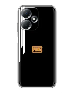 Чехол для Infinix Hot 30 Play с картинкой «PUBG — вертикальные линии»
