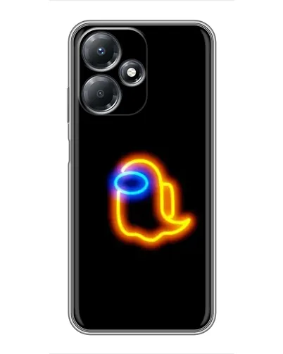 Чехол для Infinix Hot 30 Play с картинкой «Among Us неоновое сияние» Чехол для Infinix Hot 30 Play с картинкой «Among Us неоновое сияние»