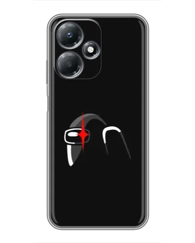 Чехол для Infinix Hot 30 Play с картинкой «Among Us шлем» Чехол для Infinix Hot 30 Play с картинкой «Among Us шлем»