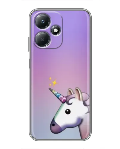 Чехол для Infinix Hot 30 Play с картинкой «Единорог градиент» Чехол для Infinix Hot 30 Play с картинкой «Единорог градиент»