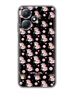 Чехол для Infinix Hot 30 Play с картинкой «Magic Unicorn паттерн» Чехол для Infinix Hot 30 Play с картинкой «Magic Unicorn паттерн»