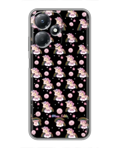 Чехол для Infinix Hot 30 Play с картинкой «Magic Unicorn паттерн» Чехол для Infinix Hot 30 Play с картинкой «Magic Unicorn паттерн»