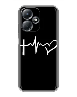 Чехол для Infinix Hot 30 Play с картинкой «Пульс веры»