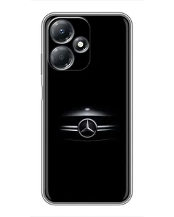 Чехол для Infinix Hot 30 Play с картинкой «Mercedes — абстрактные линии»