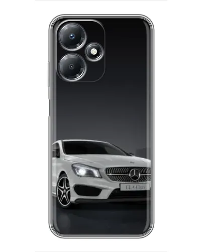 Чехол для Infinix Hot 30 Play с картинкой «Mercedes AMG GT Silver» Чехол для Infinix Hot 30 Play с картинкой «Mercedes AMG GT Silver»