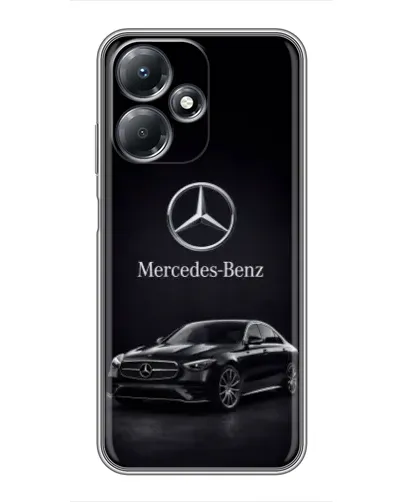 Чехол для Infinix Hot 30 Play с картинкой «Mercedes — решетка радиатора» Чехол для Infinix Hot 30 Play с картинкой «Mercedes — решетка радиатора»